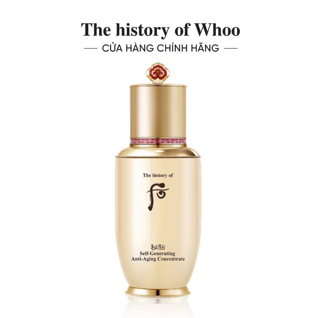 Tinh chất tự sinh chống lão hóa nâng cấp Whoo Bichup Self-Generating Anti-Aging Concentrate50ml