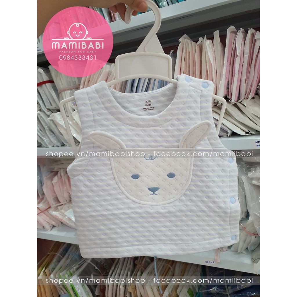 Áo Gile Chần Bông Họa Tiết Hình Cừu