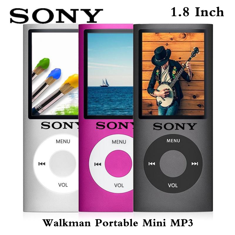 Máy Nghe Nhạc MP3 Mini 1.8 Inch SONY Walkman Kèm Tai Nghe