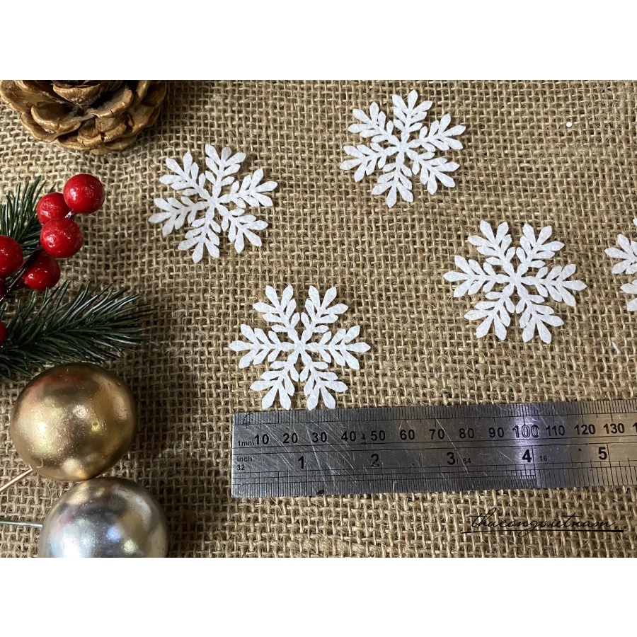 Bông tuyết vải nỉ