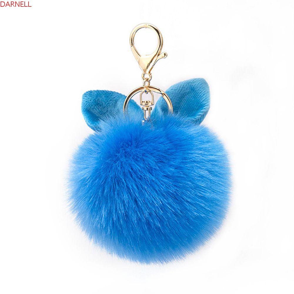 Móc Khóa Thỏ DARNELL Phối Banh Lông Dễ Thương Xinh Xắn