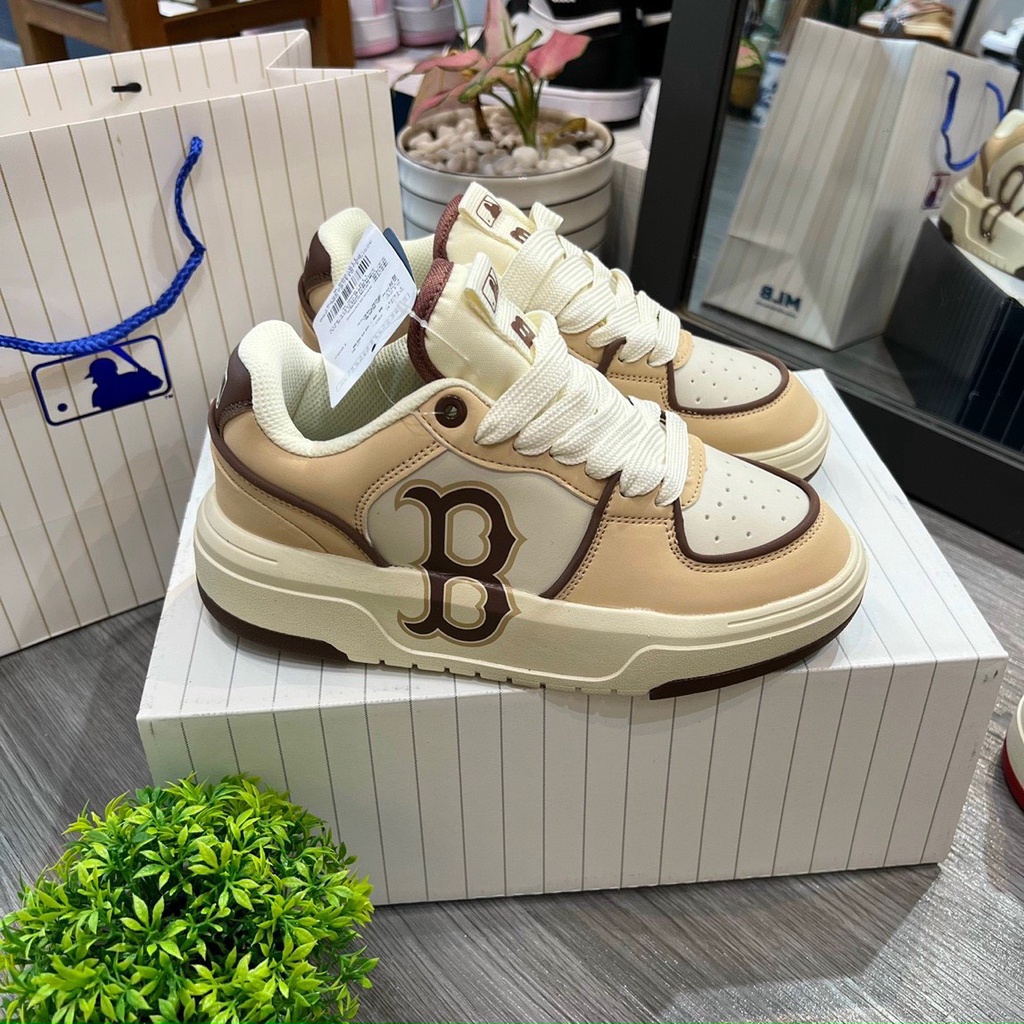 Giày MLB Chunky Liner bản quai dán, giày MLB Chunky Liner nam nữ bản cao cấp full phụ kiện