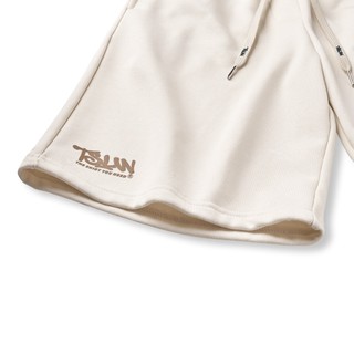 Quần Short TSUN Slogan Terry - Nỉ Da Cá - [Unisex] - 2 Màu