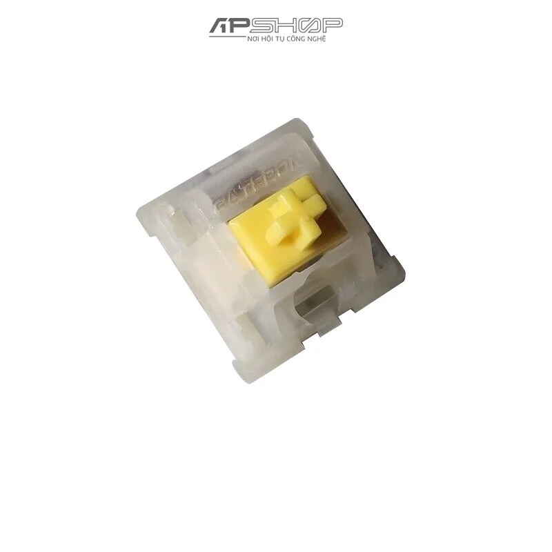 Switch Gateron Pro Milky Yellow Linear 35 nút | Gat-MilkyYellow-Pro |  Chính hãng