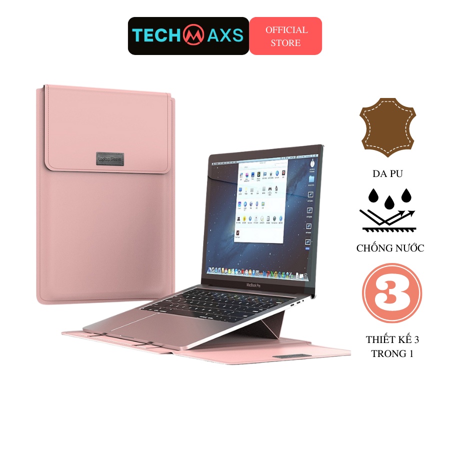 Túi Đựng Máy Tính, Macbook Air Đa Năng Kiêm Giá Đỡ Laptop, Giá Đỡ Ipad, Máy Tính Bảng Kích Và Lót Chuột