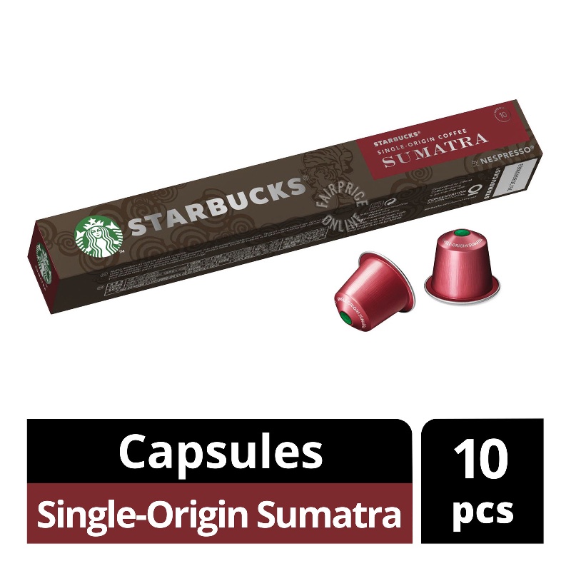 Combo MIX 4 thanh x10 capsules Starbucks by Nespresso DATE 03/2024-07/2024