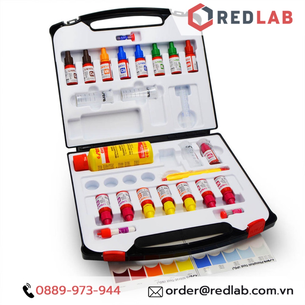 Bộ Test Sera NH4 / NH3 đo nhanh hàm lượng Amonia trong nước - Hàng chính hãng