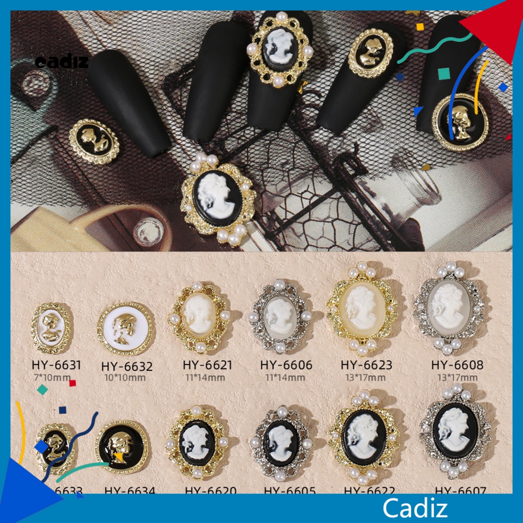 Set 20 Hạt Ngọc Trai Giả Dùng Trang Trí Móng Tay Nghệ Thuật Thời Trang