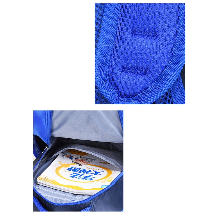 Balo thời trang cho học sinh tiểu học cho bé trai từ lớp 1-3 chống gù, chông thấm nước, cặp sách siêu nhân in nổi 3D