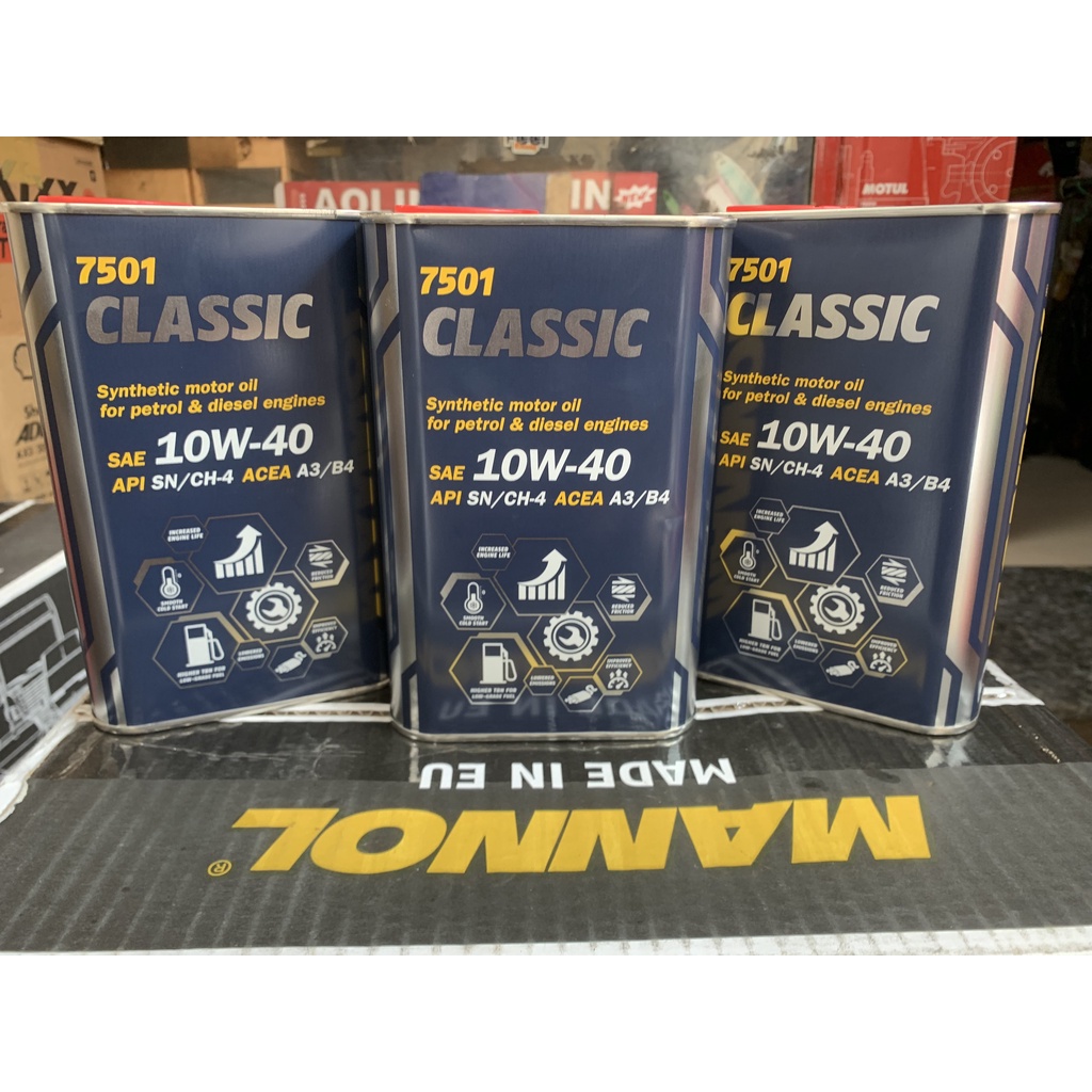 Nhớt Tổng Hợp MANNOL 7501 Classic 10W-40 - NHT Shop