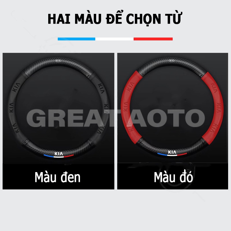 BọC Vô LăNg Da Bọc Vô Lăng BọC Vô LăNg Cacbon Bọc Vô Lăng Ô Tô BọC Vô LăNg Oto Vô LăNg Xe Ô Tô Trang Trí NộI ThấT Ô Tô Phụ KiệN Xe HơI Cho Morning Seltos Carnival Sonet K3 Soluto Sorento Sedona  Rondo K5 Optima GREATAOTO