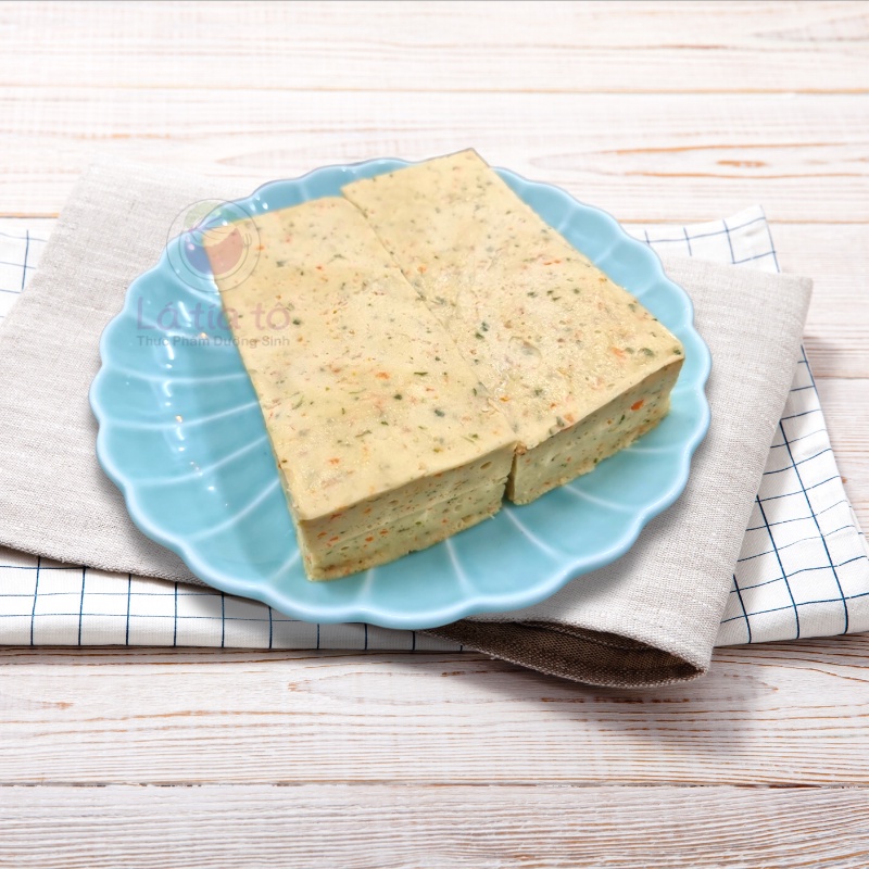 ĐẬU HŨ RAU CỦ ĐÔNG LẠNH 250GR/ 500GR - LÁ TÍA TÔ