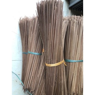 Nan trúc sử lý và nan trắng làm lồng mào nan trúc già