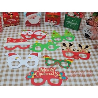 Kính noel giấy (đã kèm dây)