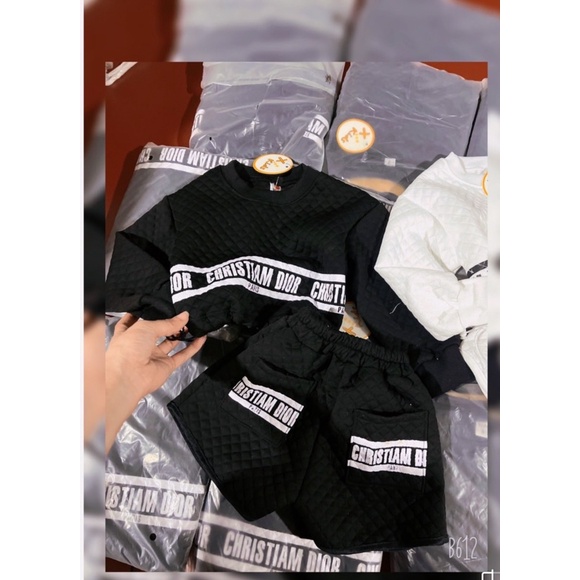 set bộ croptop cho bé