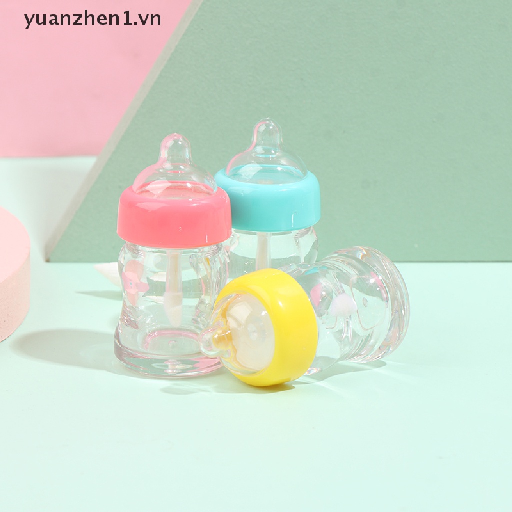 Set 5 Ống Rỗng Trong Suốt Đựng Son Môi Tiện Dụng