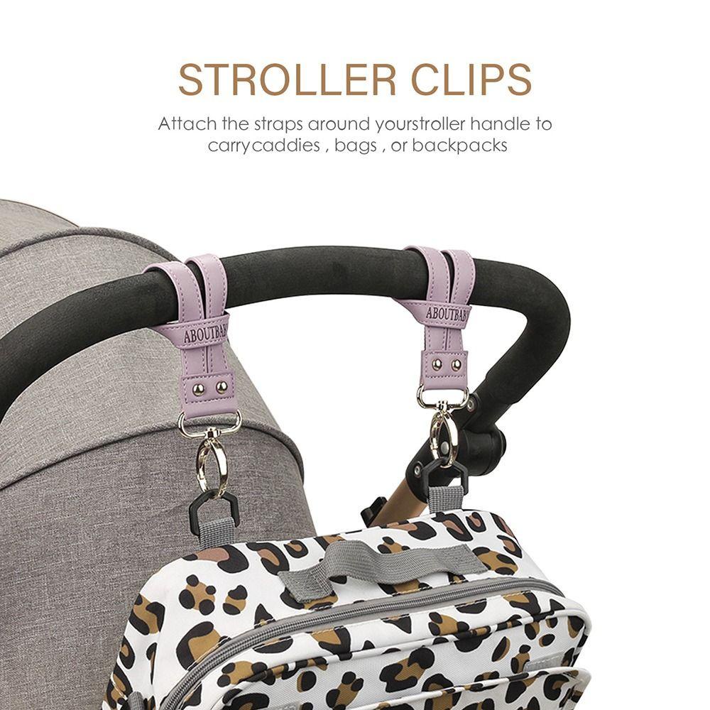 Túi Da PU Đựng Đồ Treo Xe Đẩy Em Bé Tiện Dụng