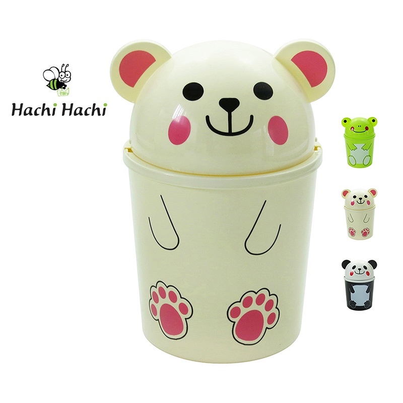 Thùng rác nhỏ 12.2 x 18.5cm (Nhiều mẫu) - Giao mẫu ngẫu nhiên - Hachi Hachi Japan Shop