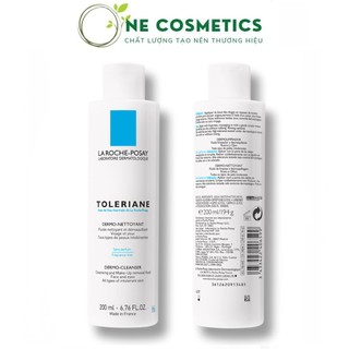 Sữa rửa mặt & tẩy trang cho da rất nhạy cảm La Roche-Posay Toleriane Dermo 200ml