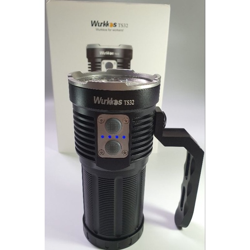 Đèn pin siêu sáng Wurkkos Ts32, 13000lm 584m, 12*lh351d x1sft40, Ipx8, Type C