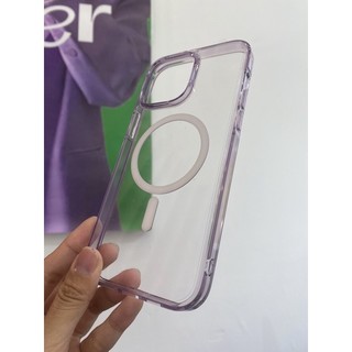 Ốp lưng / iphone case Magsafe trong tím Aldershop