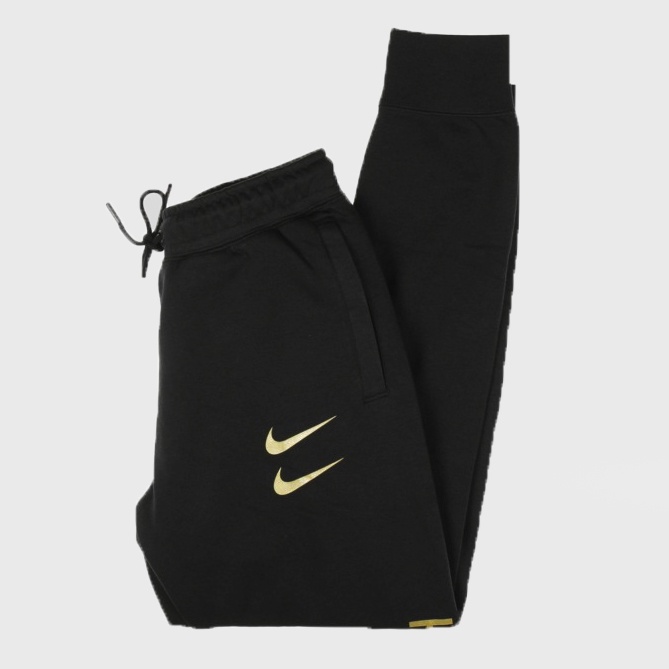 QUẦN DÀI NIKE FLEECE SWOOSH JOGGERS PANT - BLACK / GOLD