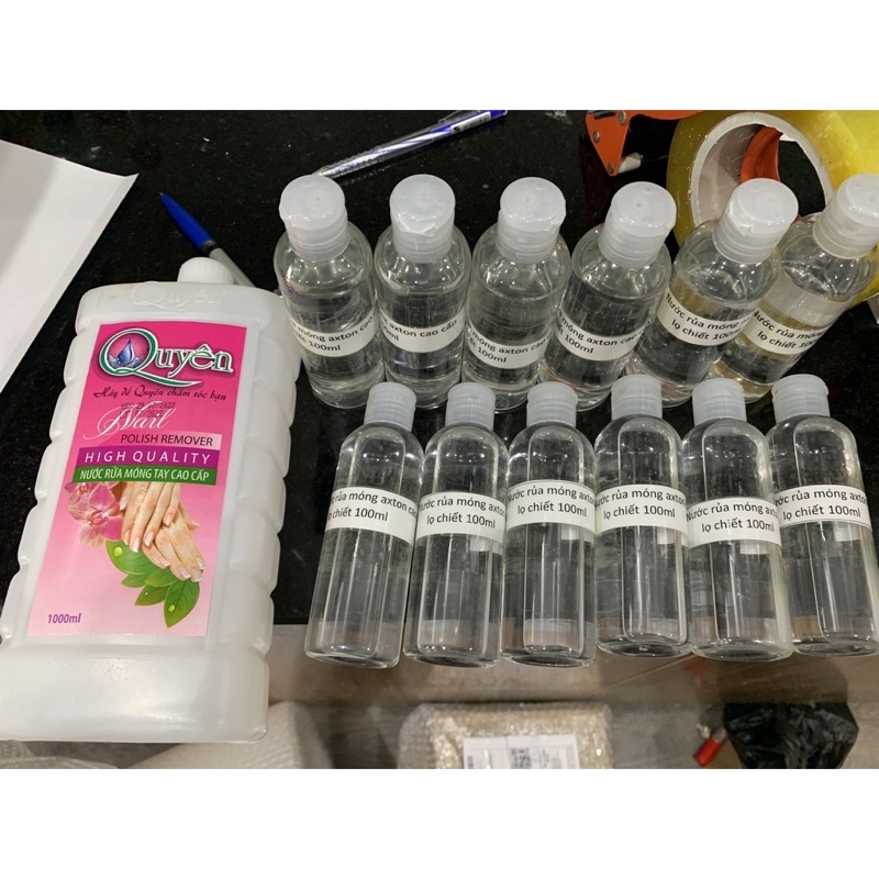 Nước rửa móng tay chiết 100ml freeship
