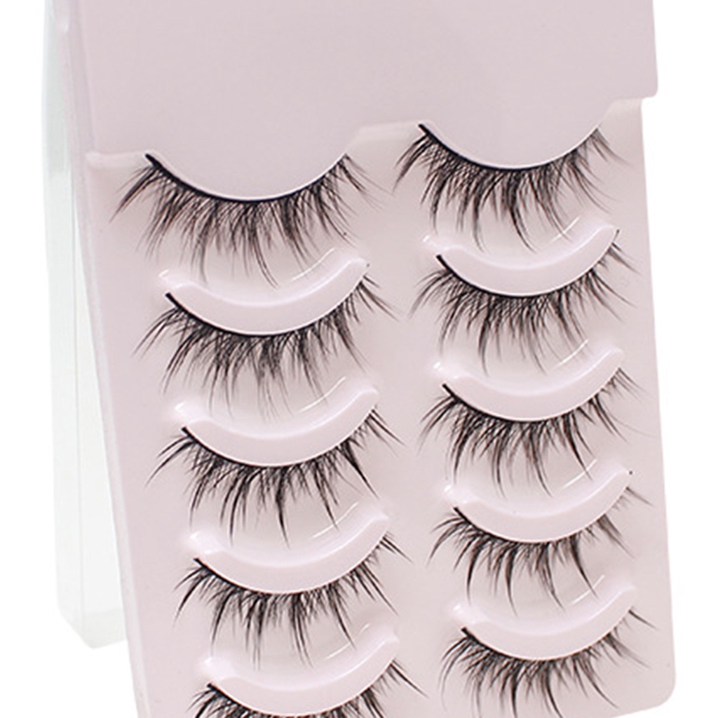 Bộ 5 Cặp Lông Mi Giả 7 Phong Cách Tự Nhiên Không Gây Kích Ứng