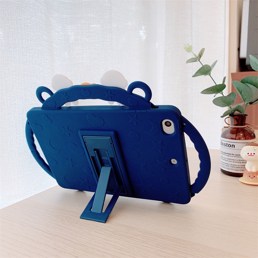 Ốp Máy Tính Bảng Silicone Mềm Chống Sốc In Hình Cáo Phi Hành Gia Cho iPad 10th Gen 2022 10.9inch