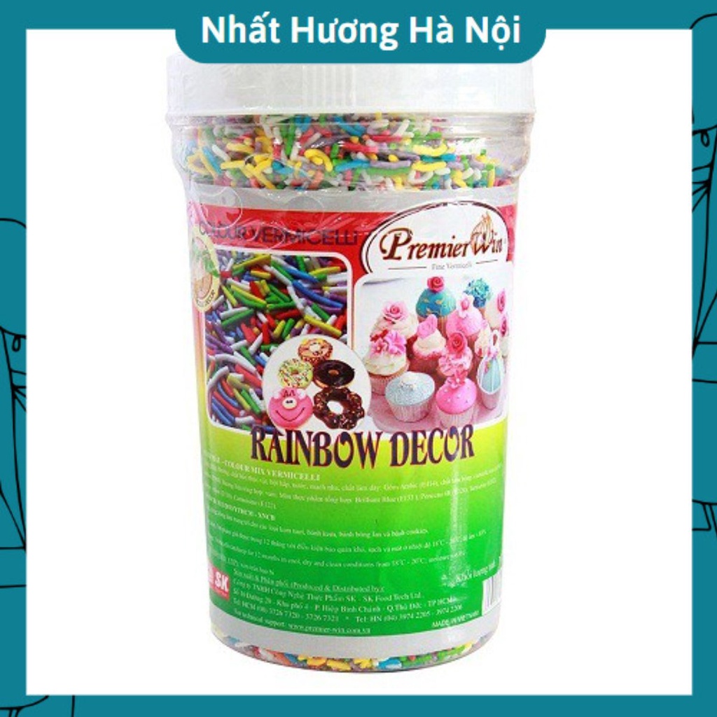 Chocolate Cốm Nhiều Màu Rainbow 500gr