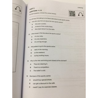 Cambridge B1 Preliminary 1 with answers