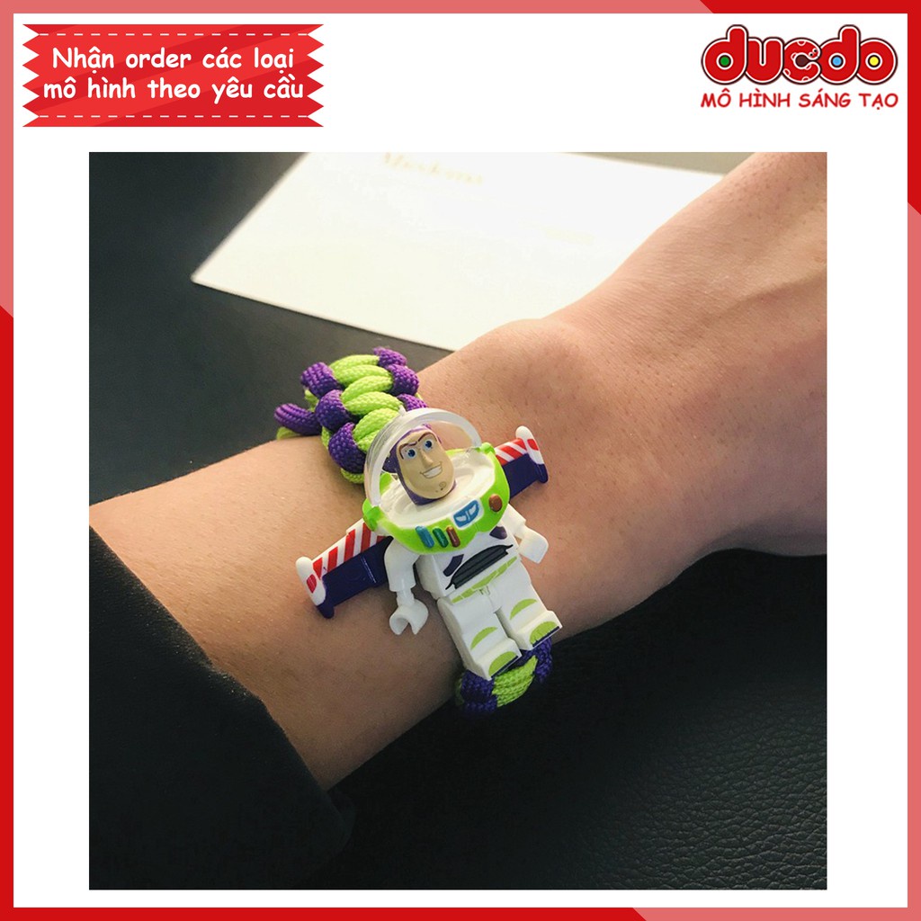 Vòng tay Minifigures nhân vật Goku Toy Story - Đồ chơi Lắp ghép Xếp hình Mô hình Mini