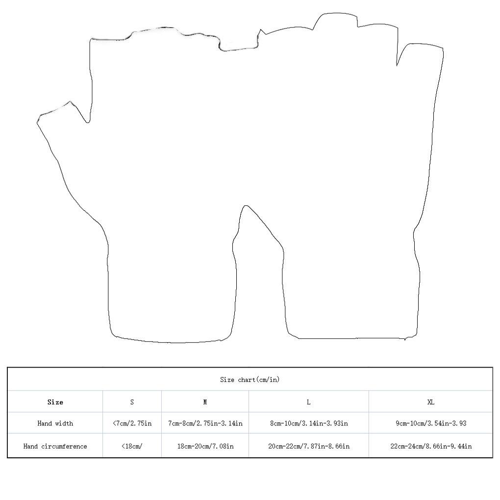 1 Đôi Găng Tay Thể Thao Hở Ngón Màu Đỏ Cho Nam Và Nữ