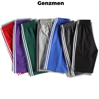 Combo 3 quần đùi nam, quần short nam vải thun 3 sọc bên mặc nhà dạo phố thời trang size 40kg đến 70kg