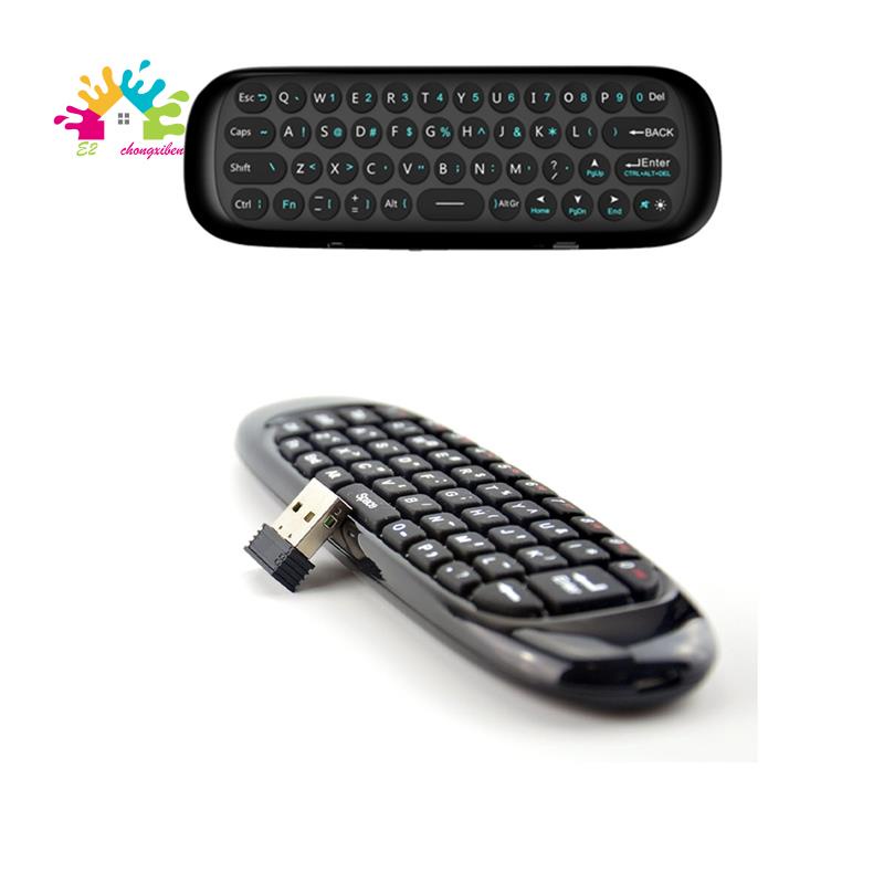 Bàn PhíM Mini TíCh HợP ChuộT Bay Không Dây Cho TV 9.0 8.1 Android TV Box / PC / TV Smart TV Mini 2.4G