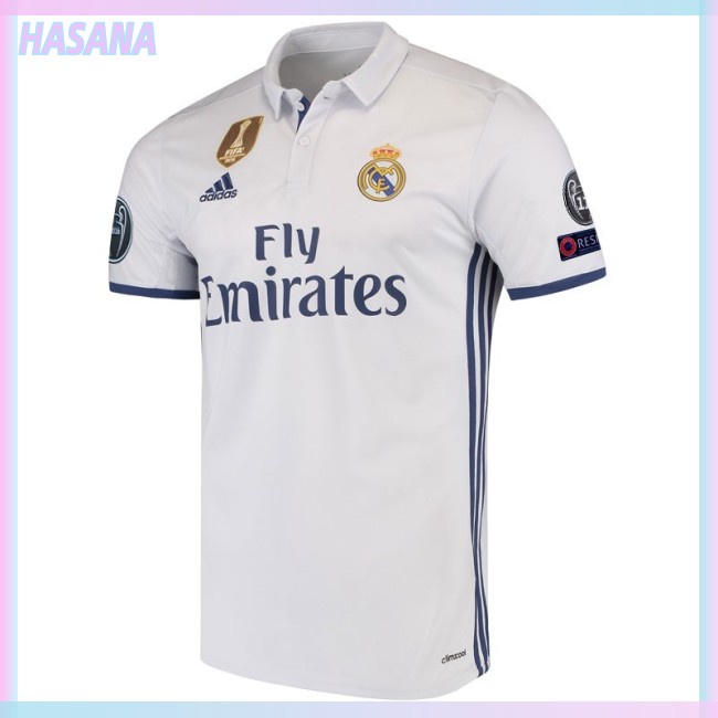 Bộ Quần Áo Bóng Đá Câu Lạc Bộ Real Madrid Mùa Giải 2016 / 17