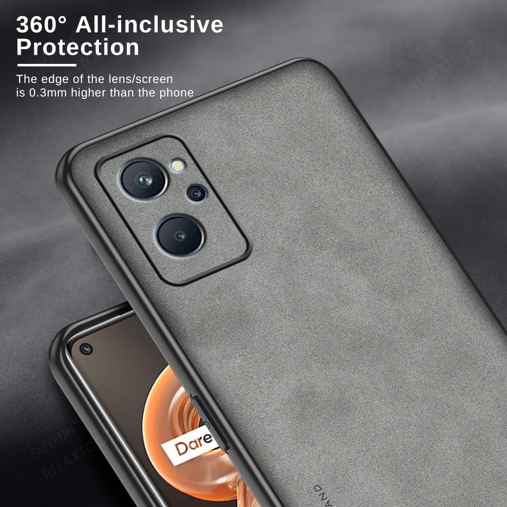 Ốp Điện Thoại Da Cừu Chống Sốc Cho Realme 9 Pro Plus Realmy Realmy Realmu Relme 9pro + 5G 9i 4G