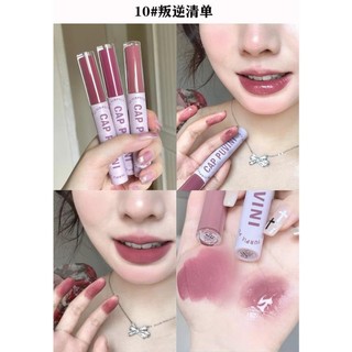 Son môi 2 đầu capuvini mềm mịn lâu trôi cp114