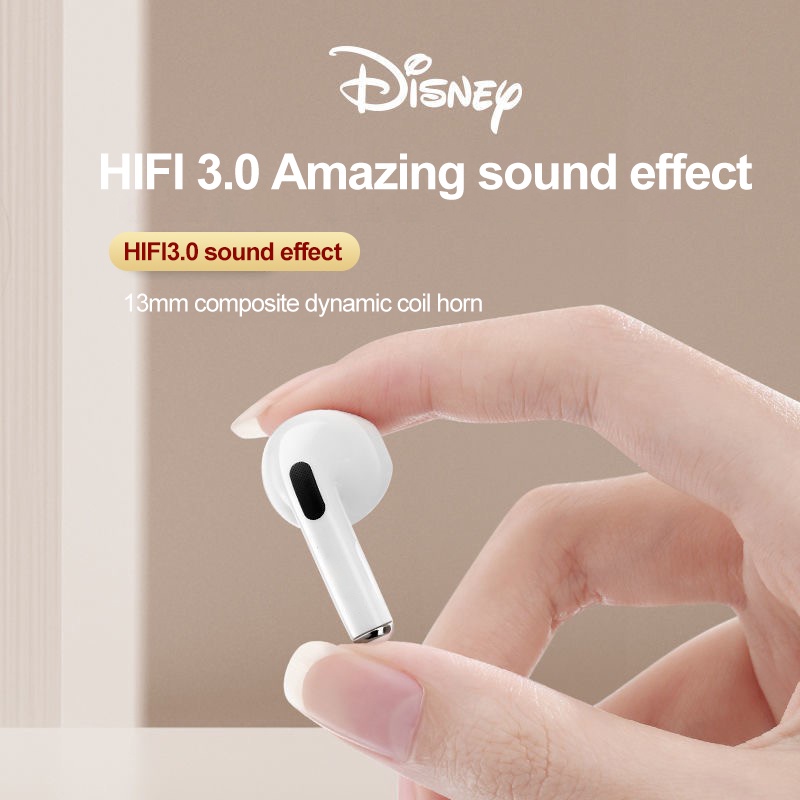 Disney LF135 Disney FX-951B Tai nghe nhét tai không dây bluetooth 5.2 âm thanh hifi tích hợp mi cờ rô tiện lợi
