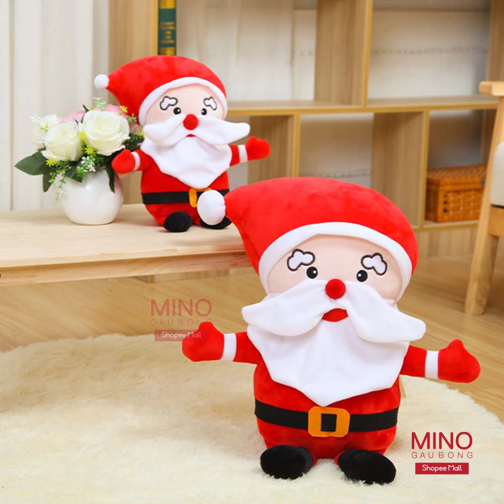 Ông Già Noel Nhồi Bông Giáng Sinh Cao Cấp MINO STORE TH209