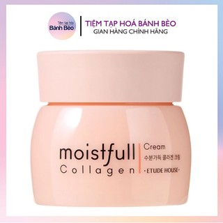 Kem dưỡng ẩm phục hồi chống lão hóa săn chắc da Etude House Moistfull Collagen Cream 75ml