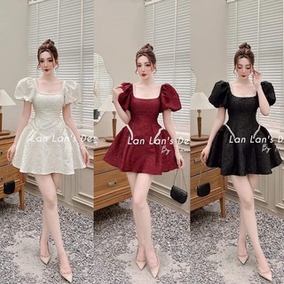 VÁY LỤA ĐÍNH NGỌC CAO CẤP