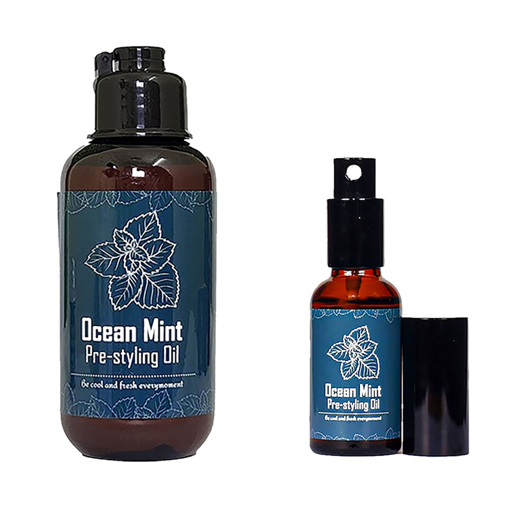 Xịt tạo phồng tóc Ocean Mint Pre Styling Oil 30ml - 100ml