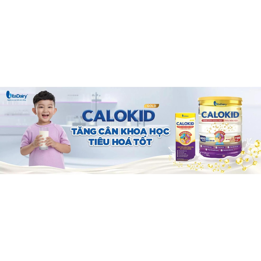 COMBO 2 Thùng 96 Hộp SBPS CALOKID GOLD 180ml.