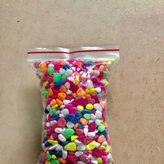 Sỏi màu trang trí bể cá cảnh 200g