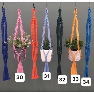 Dây treo cây macrame trang trí sân vườn, Decor phòng, hiên nhà