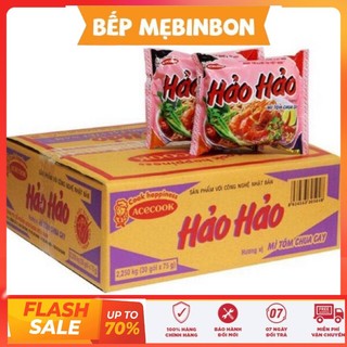 Thùng 30 gói mì tôm hảo hảo chua cay