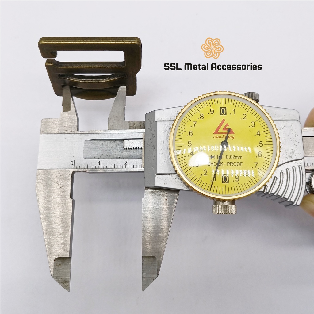 Móc khóa kim loại màu đen thời trang mới dành cho ngành thời trang, bảo hộ, thắt lưng - l3083A ,#ssl_accessories