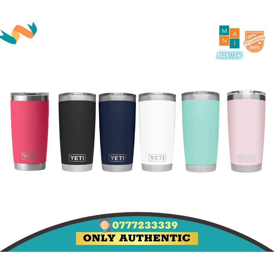 Ly Giữ Nhiệt Yeti Rambler 20oz Tumber Thiết Kế Chống Tràn Nắp Trượt Nam Châm Độc Đáo 591ml