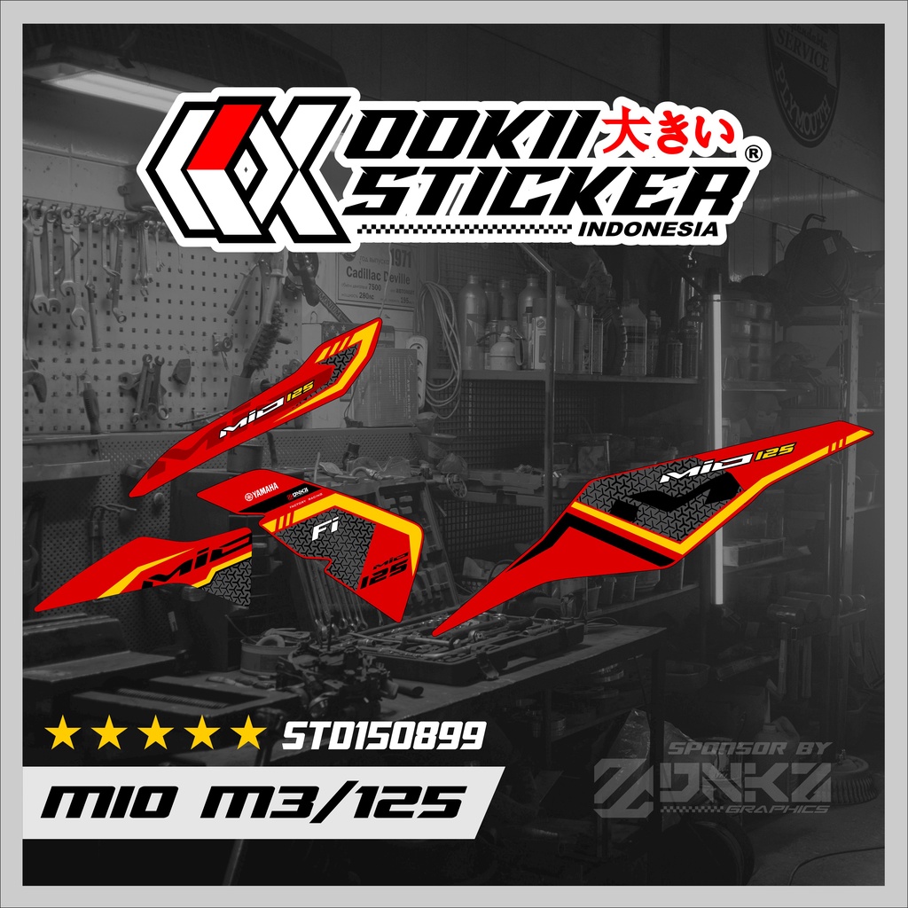 Mio M3 Sticker Decal Sọc Mio M3 / Mio Z / Mio 125 STD150899 OOKII